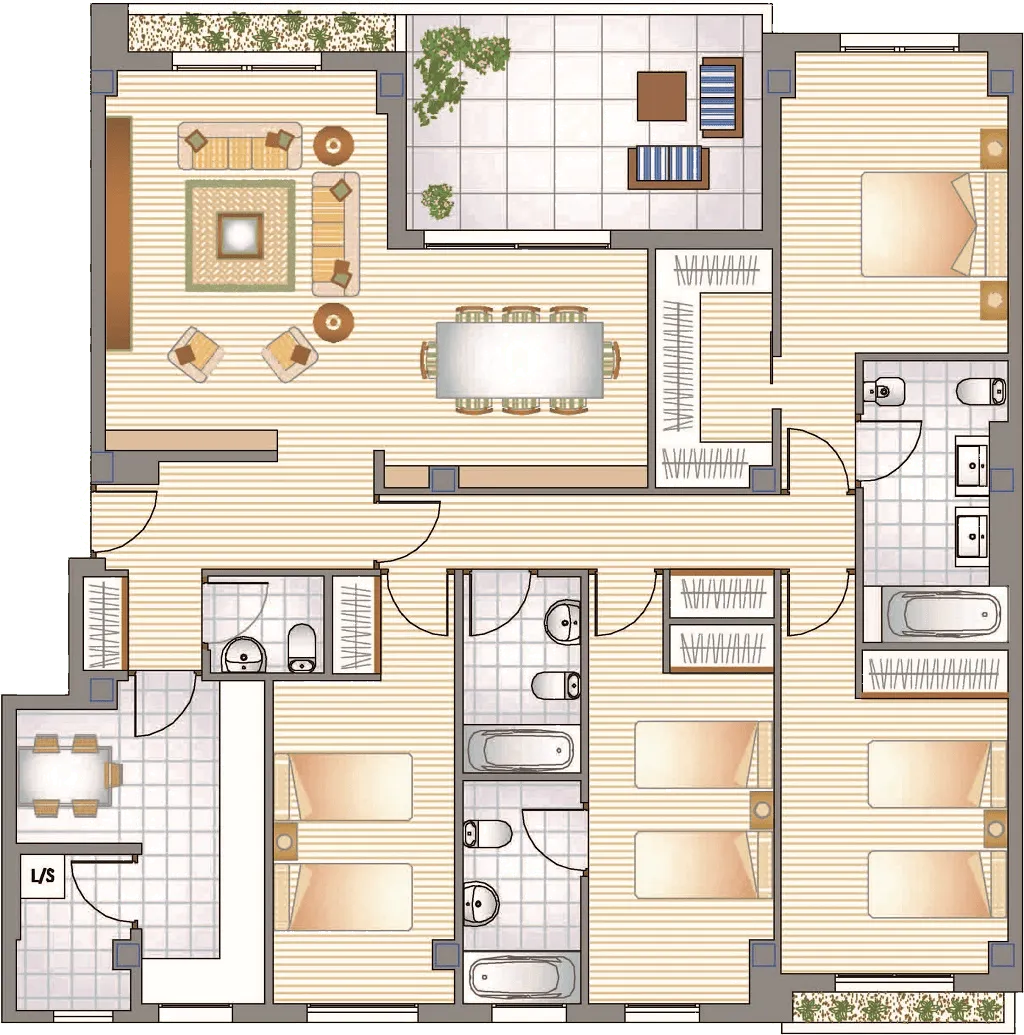 Vivienda antes de personalizar